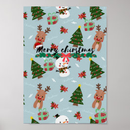 Weihnachtsposter Poster