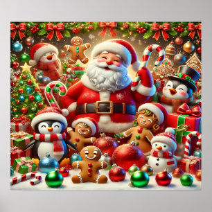 Weihnachtsposter Poster