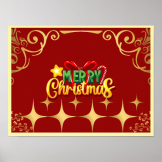 Weihnachtsposter Poster