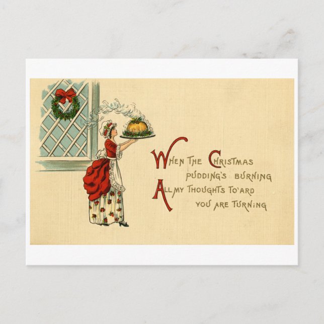 Weihnachtspostkarte (CA 1915) Feiertagspostkarte (Vorderseite)