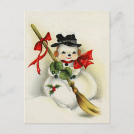 Weihnachtspostkarte Feiertagspostkarte