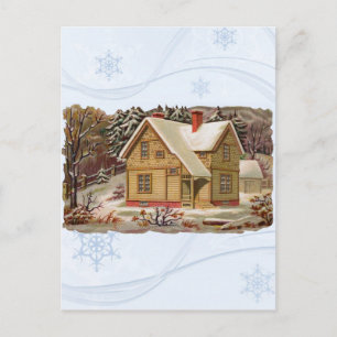 Weihnachtspostkarte Feiertagspostkarte