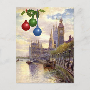 Weihnachtspostkarte Feiertagspostkarte