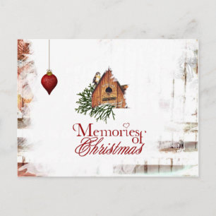 Weihnachtspostkarte Feiertagspostkarte