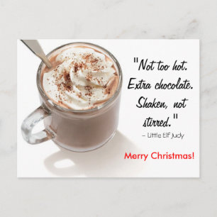 Weihnachtspostkarte Feiertagspostkarte