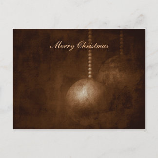 Weihnachtspostkarte Feiertagspostkarte