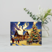 Weihnachtspostkarte