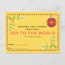 Weihnachtspostkarte Postkarte