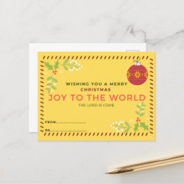 Weihnachtspostkarte Postkarte