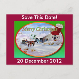 Weihnachtspostkarte Postkarte