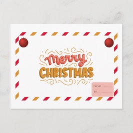 Weihnachtspostkarte Postkarte