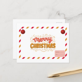 Weihnachtspostkarte Postkarte