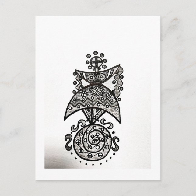 Weihnachtspostkarten Feiertagspostkarte (Vorderseite)