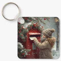 Weihnachtspostkasten - süßes festliches Winteracce