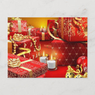 Weihnachtsprodukte Feiertagspostkarte