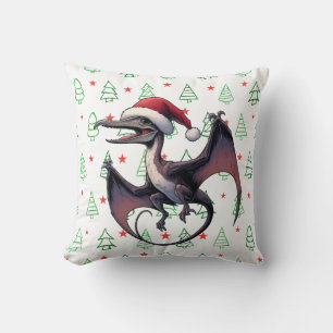 Weihnachtspterodaktylus Kissen