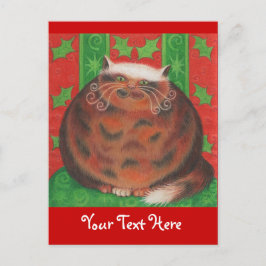 Weihnachtspud 'Dein Text' Postkarte