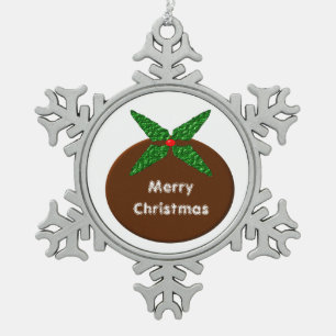 Weihnachtspudding Maßgeschneiderte Ornamente