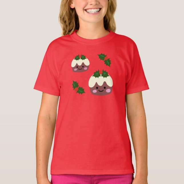 Weihnachtspudding T-Shirt (Vorderseite)