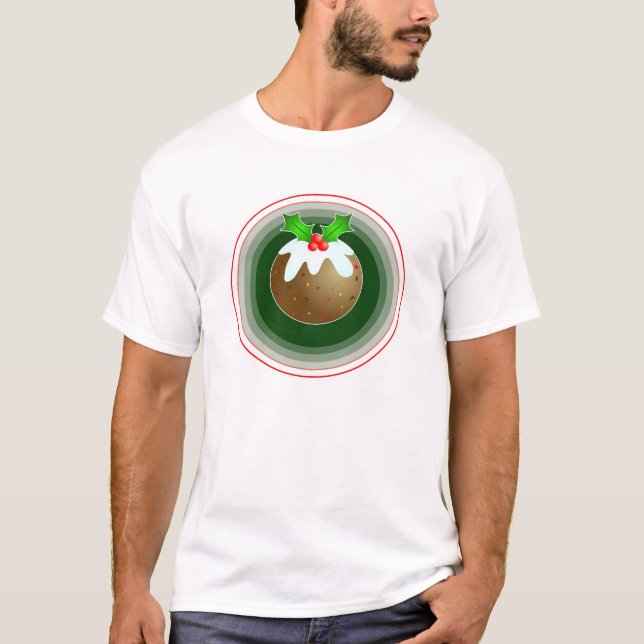 Weihnachtspudding T-Shirt (Vorderseite)