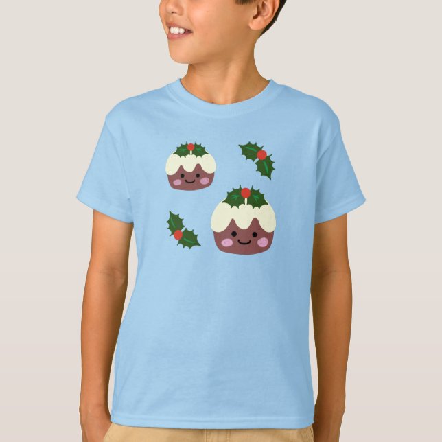 Weihnachtspudding T-Shirt (Vorderseite)
