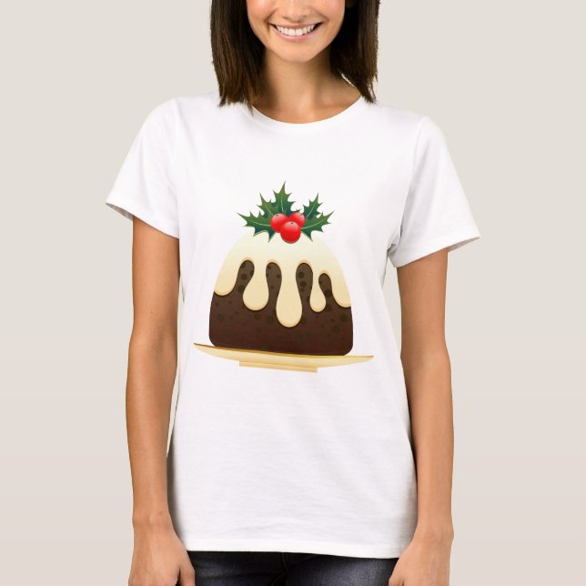 Weihnachtspudding T-Shirt (Vorderseite)