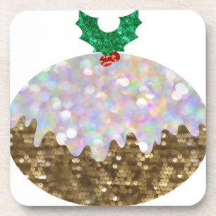 Weihnachtspuddings Untersetzer