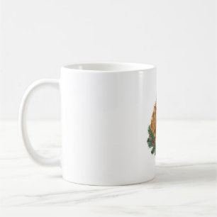 Weihnachtspulli Golden Retriever Hund Santa Dog Kaffeetasse
