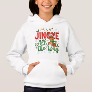Weihnachtspullover – Jingle All the Way Rentier Hoodie