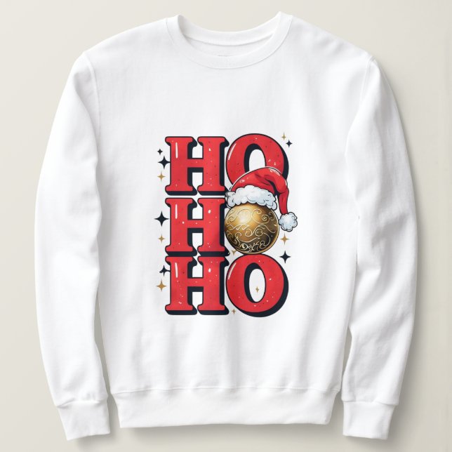 Weihnachtspullover Sweatshirt (Design vorne)