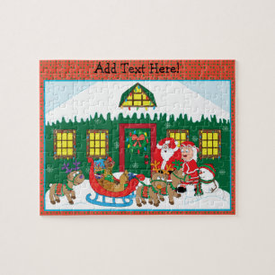 Weihnachtspuzzle personalisieren puzzle