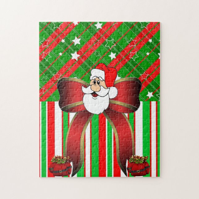 Weihnachtspuzzle Santa Puzzle (Vertikal)