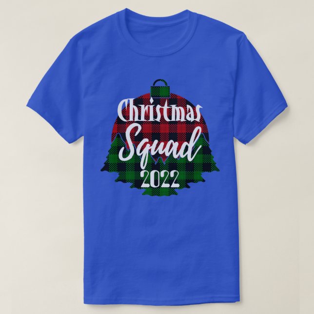 Weihnachtsquadrat 2022 T-Shirt (Design vorne)