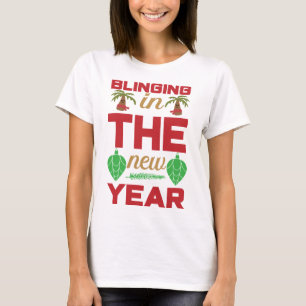 Weihnachtsquotendesign Bling T-Shirt