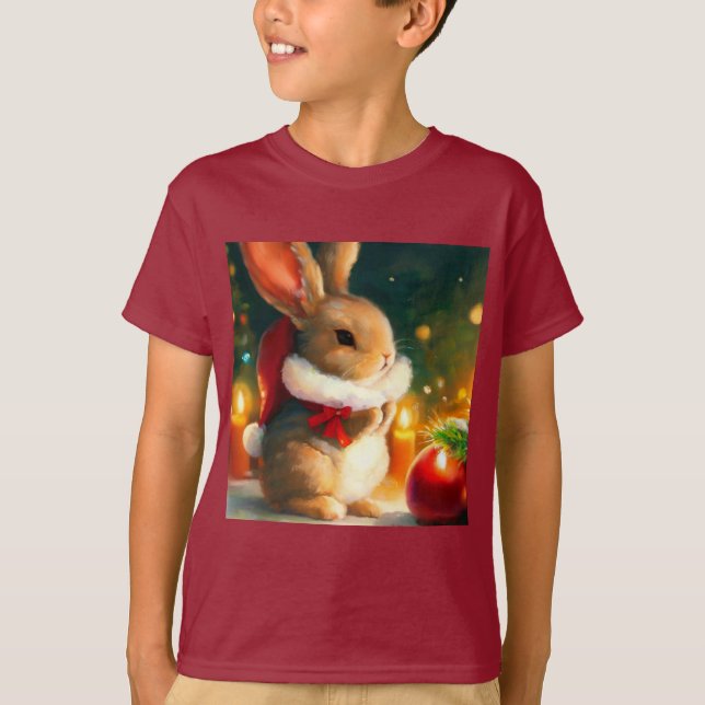 WeihnachtsRabbit 1 T-Shirt (Vorderseite)