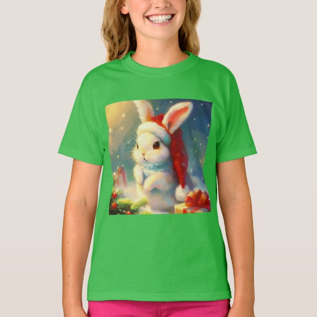 WeihnachtsRabbit 2 T-Shirt (Vorderseite)