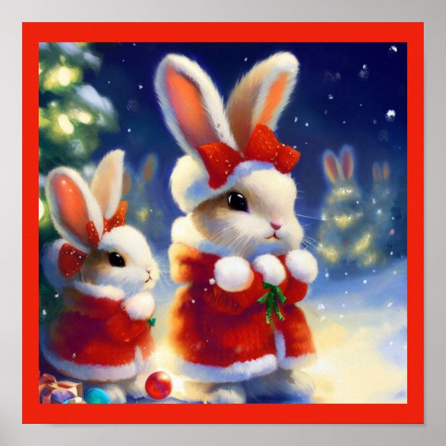 WeihnachtsRabbit 3 Poster (Vorne)