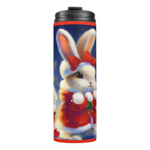 WeihnachtsRabbit 3 Thermosbecher