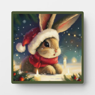 WeihnachtsRabbit 4 Fotoplatte