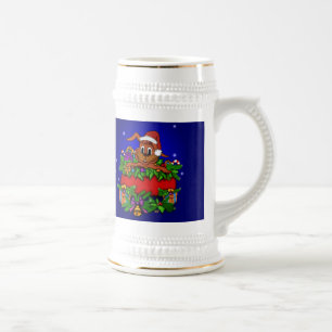 WeihnachtsRabbit Bierglas