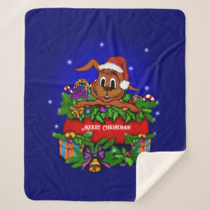 WeihnachtsRabbit Sherpadecke