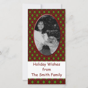 Weihnachtsrahmen Feiertagskarte