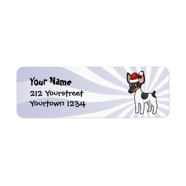 Weihnachtsrat Terrier / Toy Fox Terrier (Vorne)