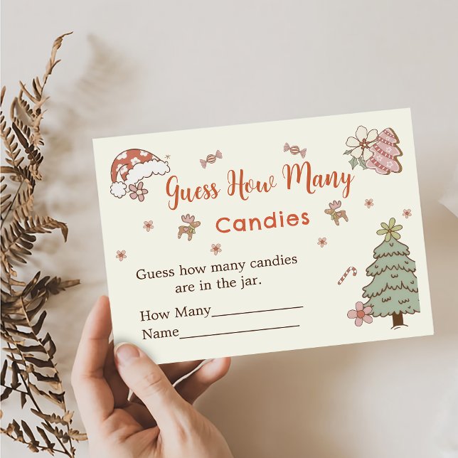 Weihnachtsraten Wie viele Spieleinschlusskarte Begleitkarte (Von Creator hochgeladen)