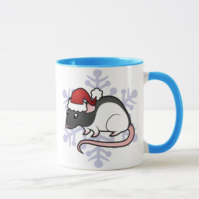 Weihnachtsratte Tasse (Rechts)