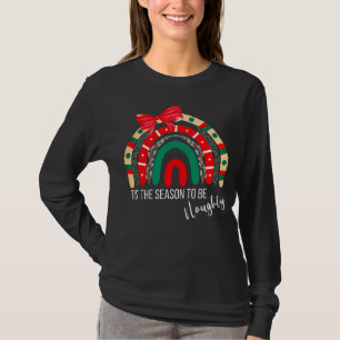 Weihnachtsregenbogen Die Zeit ist gekommen, um una T-Shirt