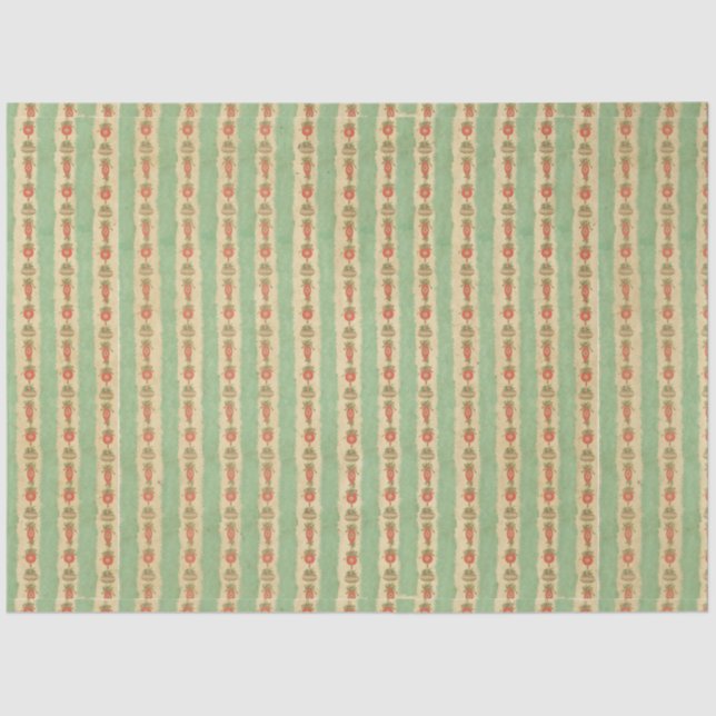 Weihnachtsreihe 2 der 50er Jahre Seidenpapier (Vorderseite)