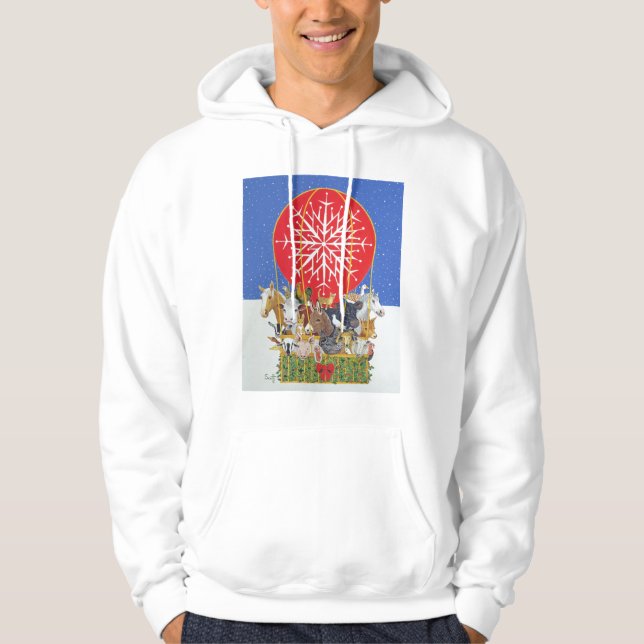 Weihnachtsreise Hoodie (Vorderseite)
