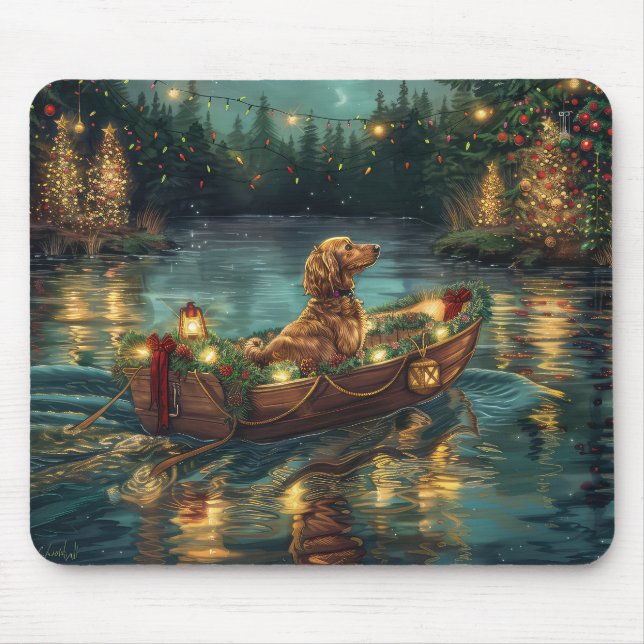Weihnachtsreise in Afghanistan Mousepad (Vorne)