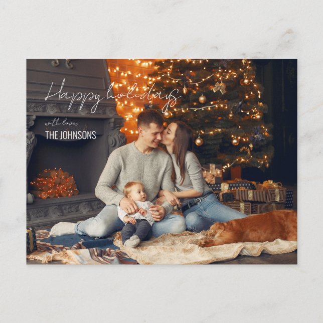 Weihnachtsreise Postkarte (Vorderseite)